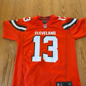 Youth Medium OBJ Browns Orange Jersey