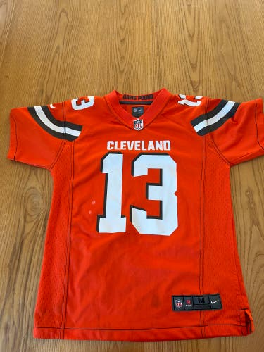 Youth Medium OBJ Browns Orange Jersey