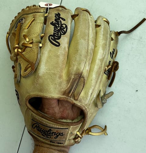 Brown Rawlings Pro Preferred LH Infield Baseball Glove 11.75" (Used)