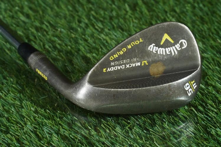 CALLAWAY MACK DADDY 2 SAND WEDGE TOUR GRIND R DESIGN STEEL SHAFT RH 56 11 T