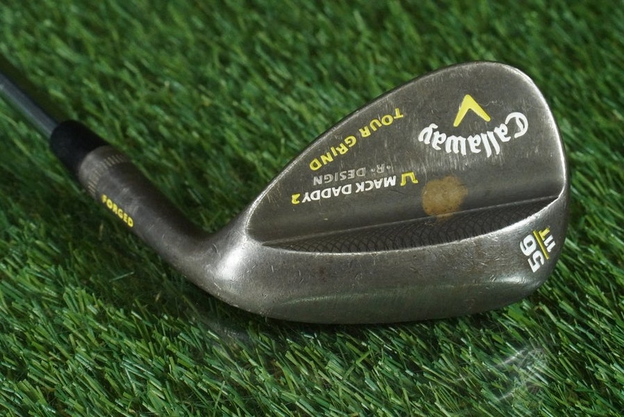 CALLAWAY MACK DADDY 2 SAND WEDGE TOUR GRIND R DESIGN STEEL SHAFT RH 56 11 T