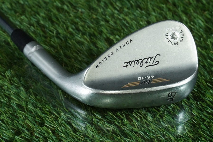 TITLEIST BV VOKEY DESIGN SM4 PITCHING WEDGE SPIN MILLED STEEL WEDGE FLEX RH 48