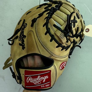 Brown Rawlings Gold Glove Elite RH First Base Baseball Glove 13" (Used)