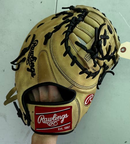 Brown Rawlings Gold Glove Elite RH First Base Baseball Glove 13" (Used)