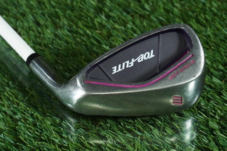 TOP FLITE STAINLESS PITCHING WEDGE "W" GRAPHITE WOMEN'S LADIES FLEX RH ~ L@@K!!