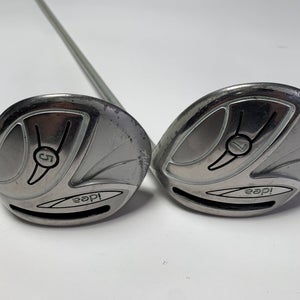 Adams Idea Womens 2014 5 & 7 Fairway Wood Set 18* 21* Idea Womens 45g Ladies RH