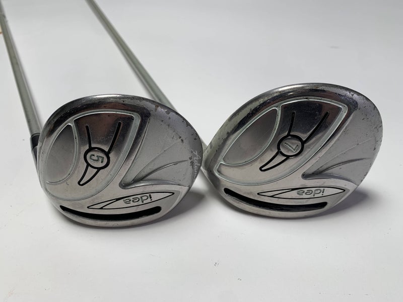 Adams Idea Womens 2014 5 & 7 Fairway Wood Set 18* 21* Idea Womens 45g Ladies RH
