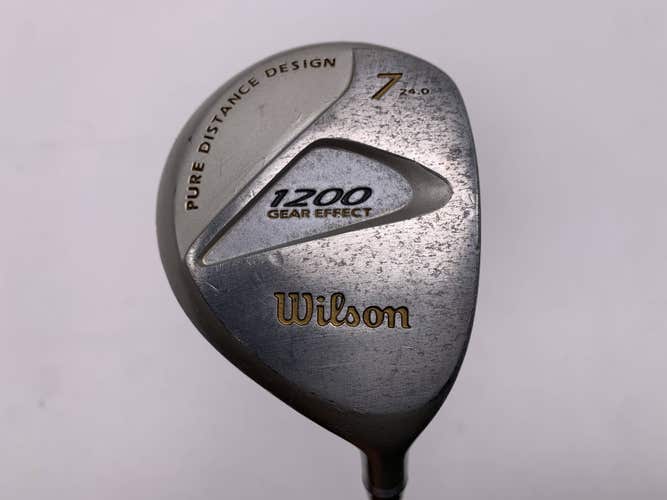 Wilson 1200 Gear Effect 7 Fairway Wood 24* Ladies Graphite Womens RH