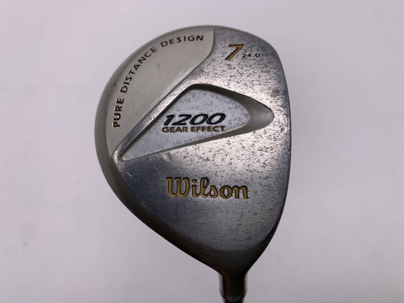 Wilson 1200 Gear Effect 7 Fairway Wood 24* Ladies Graphite Womens RH