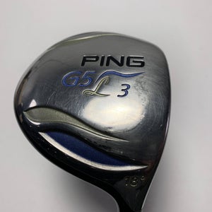 Ping G5 Ladies 3 Fairway Wood 18* ULT50F Ladies Graphite Womens RH