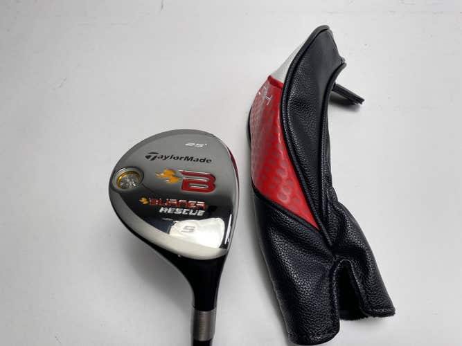 TaylorMade Burner Rescue 2008 5 Hybrid 25* REAX SuperFast Senior RH HC NEW