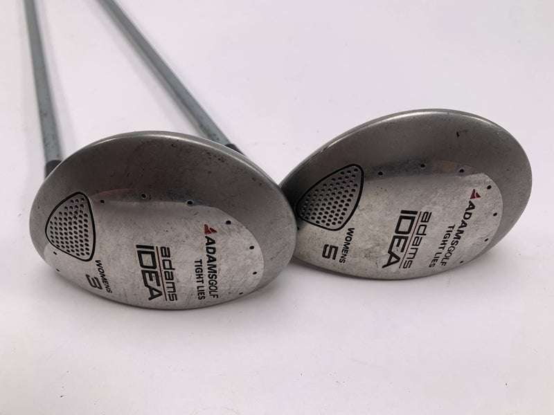 Adams Idea Tight Lies 3 & 5 Fairway Wood Set 15* 18* Ladies Graphite Womens RH