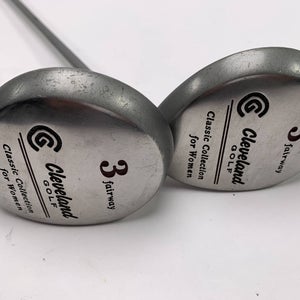 Cleveland Classic Collection 3 & 5 Fairway Wood Set Ladies Graphite Womens RH