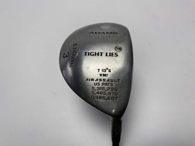 Adams Tight Lies 1998 3 Fairway Wood 13* Regular Graphite Mens RH