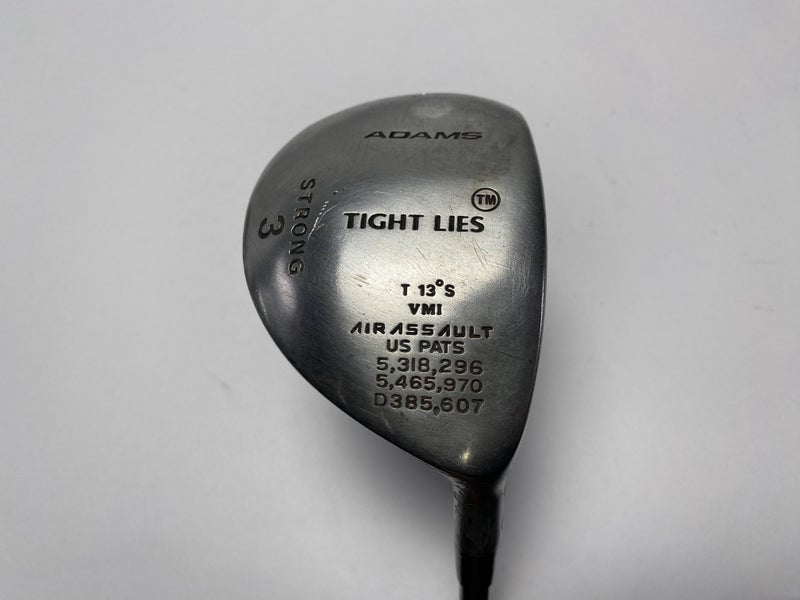 Adams Tight Lies 1998 3 Fairway Wood 13* Regular Graphite Mens RH
