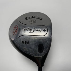 Callaway Bobby Jones Deep Face Driver 9.5* RCH 90 Firm Graphite Mens RH