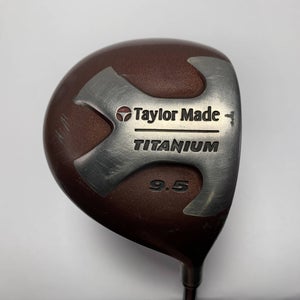 TaylorMade Ti Bubble Driver 9.5* Bubble S-90 Plus Stiff Graphite Mens RH