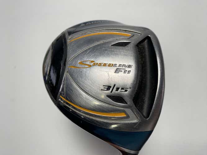 Adams Speedline F11 Titanium 3 Fairway Wood 15* Matrix Ozik Xcon 7.1 Stiff RH