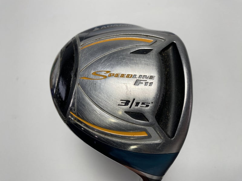 Adams Speedline F11 Titanium 3 Fairway Wood 15* Matrix Ozik Xcon 7.1 Stiff RH