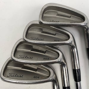Titleist 804 OS Iron Set 7-PW NS Pro 970 Regular Steel Mens RH +1/2"