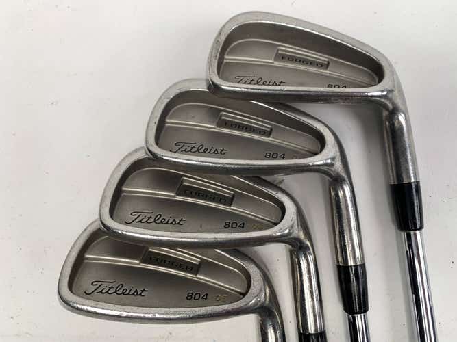Titleist 804 OS Iron Set 7-PW NS Pro 970 Regular Steel Mens RH +1/2"