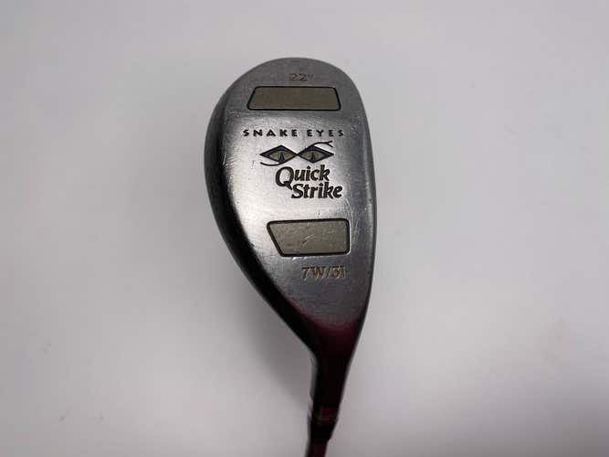 Snake Eyes Quick Strike 3 Hybrid 22* Grafalloy Ladies Graphite Womens RH