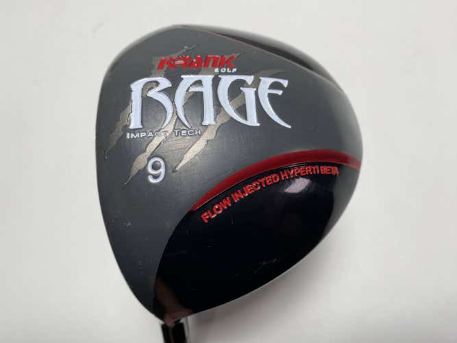 Krank Rage Driver 9* Aldila Authority Regular Graphite Mens LH Midsize Grip