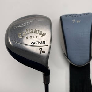 Callaway Gems 7 Fairway Wood 21* Aldila 50g Ladies Graphite Womens RH HC
