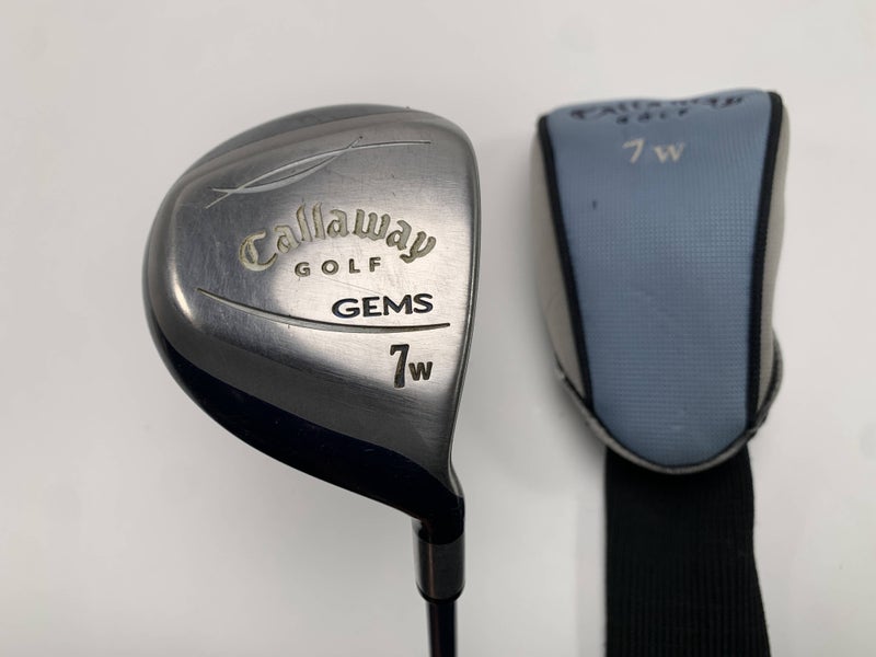 Callaway Gems 7 Fairway Wood 21* Aldila 50g Ladies Graphite Womens RH HC