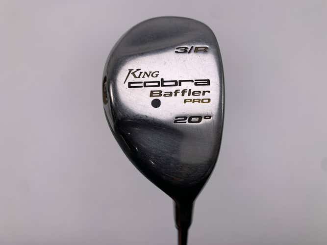 Cobra Baffler Pro 3 Hybrid 20* True Temper Dynamic Gold S300 Stiff Steel Mens RH