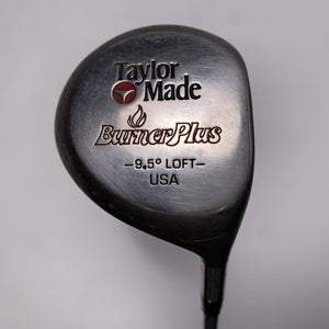 TaylorMade Burner Plus TP Driver 9.5* Flex-Twist S-70T Stiff Graphite Mens RH