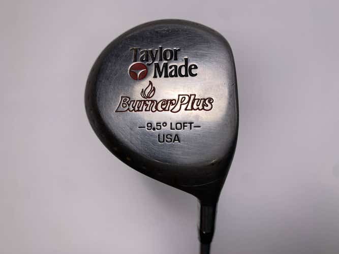 TaylorMade Burner Plus TP Driver 9.5* Flex-Twist S-70T Stiff Graphite Mens RH