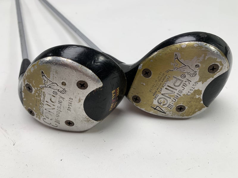 Ping Eye 3 & 4 Fairway Wood Set 15* 17* ZZ - Lite Stiff Steel Mens RH