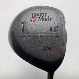TaylorMade System 2 Driver 9.5* Flex Twist Plus Stiff Graphite Mens RH