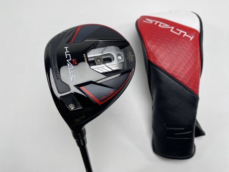 TaylorMade Stealth 2 Plus 3 Fairway Wood 15*  HZRDUS 6.5 Gen 4 XStiff LH HC NEW