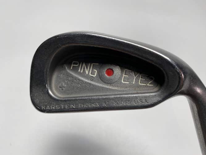 Ping Eye 2 + Single 3 Iron Red Dot 1* Flat Karsten ZZ-Lite Regular Steel Mens RH