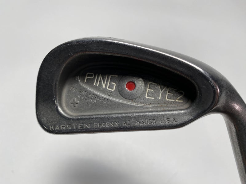 Ping Eye 2 + Single 3 Iron Red Dot 1* Flat Karsten ZZ-Lite Regular Steel Mens RH