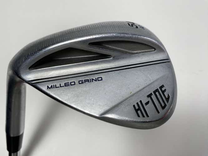 TaylorMade Milled Grind HI-TOE 3 Chrome Wedge 54* 10 KBS Hi-Rev 2.0 Wedge LH