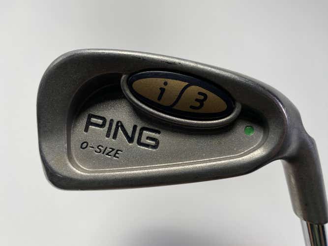 Ping i3 Oversize Single 4 Iron Green Dot 2* Up Cushin JZ Stiff Steel Mens RH
