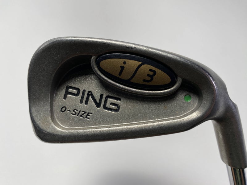 Ping i3 Oversize Single 4 Iron Green Dot 2* Up Cushin JZ Stiff Steel Mens RH