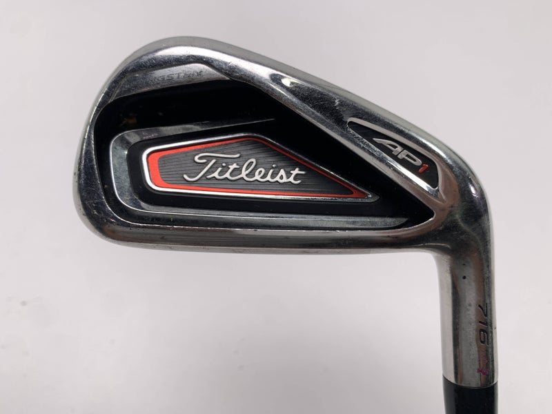 Titleist 716 AP1 Single 6 Iron AeroTech SteelFiber i95 Stiff Graphite Mens RH