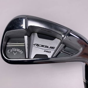 Callaway Rogue Pro Single 7 Iron Fitter 2* Up KBS Max Stiff Steel Mens RH