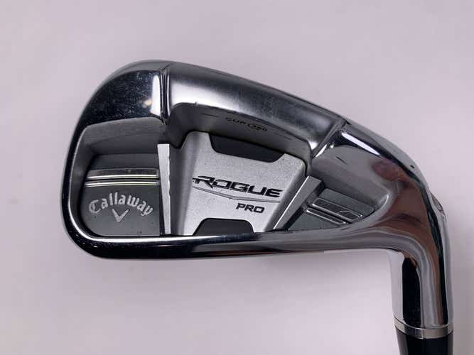 Callaway Rogue Pro Single 7 Iron Fitter 2* Up KBS Max Stiff Steel Mens RH