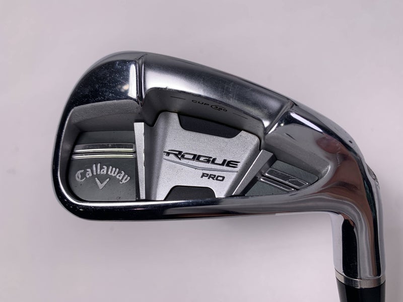 Callaway Rogue Pro Single 7 Iron Fitter 2* Up KBS Max Stiff Steel Mens RH