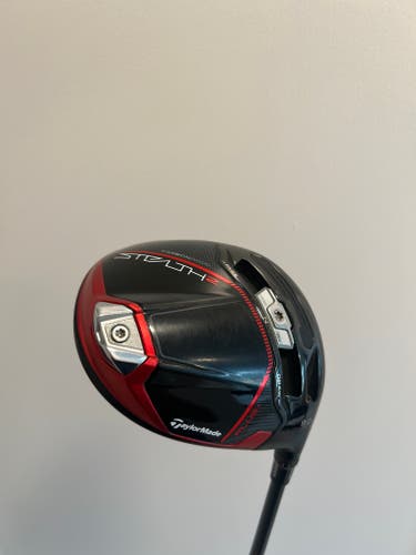 Men's TaylorMade Stealth 2 Plus Right Handed Driver Stiff Flex 9 Loft (Used)