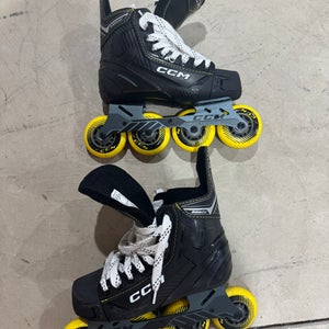 CCM Super Tacks 9350 Inline Skates Regular Width Size 2 (Used)