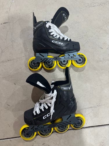 CCM Super Tacks 9350 Inline Skates Regular Width Size 2 (Used)