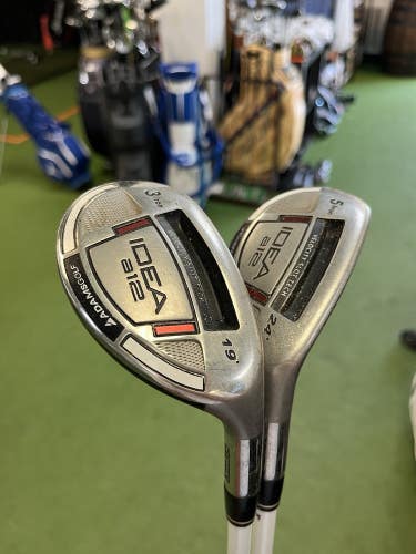 Adams Idea a12 3 & 5 Hybrids