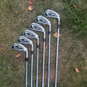 Taylormade M3 Irons 5-Pw. X-stiff Dynamic Gold Shafts with Golf Pride MCC +4 Midsize grips