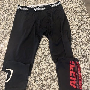 Adrenaline Atlantic Coast Prospect lacrosse games mens 3/4 tights L large NEW